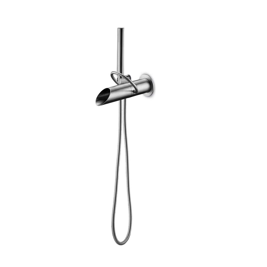  Vòi bồn tắm gắn tường Pure stainless steel - 3003510 