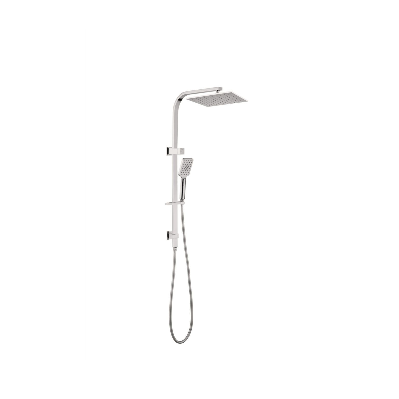 Sen cây gắn tường bát sen 250mm có vòi sen cầm tay bằng đồng Alice - 301505c