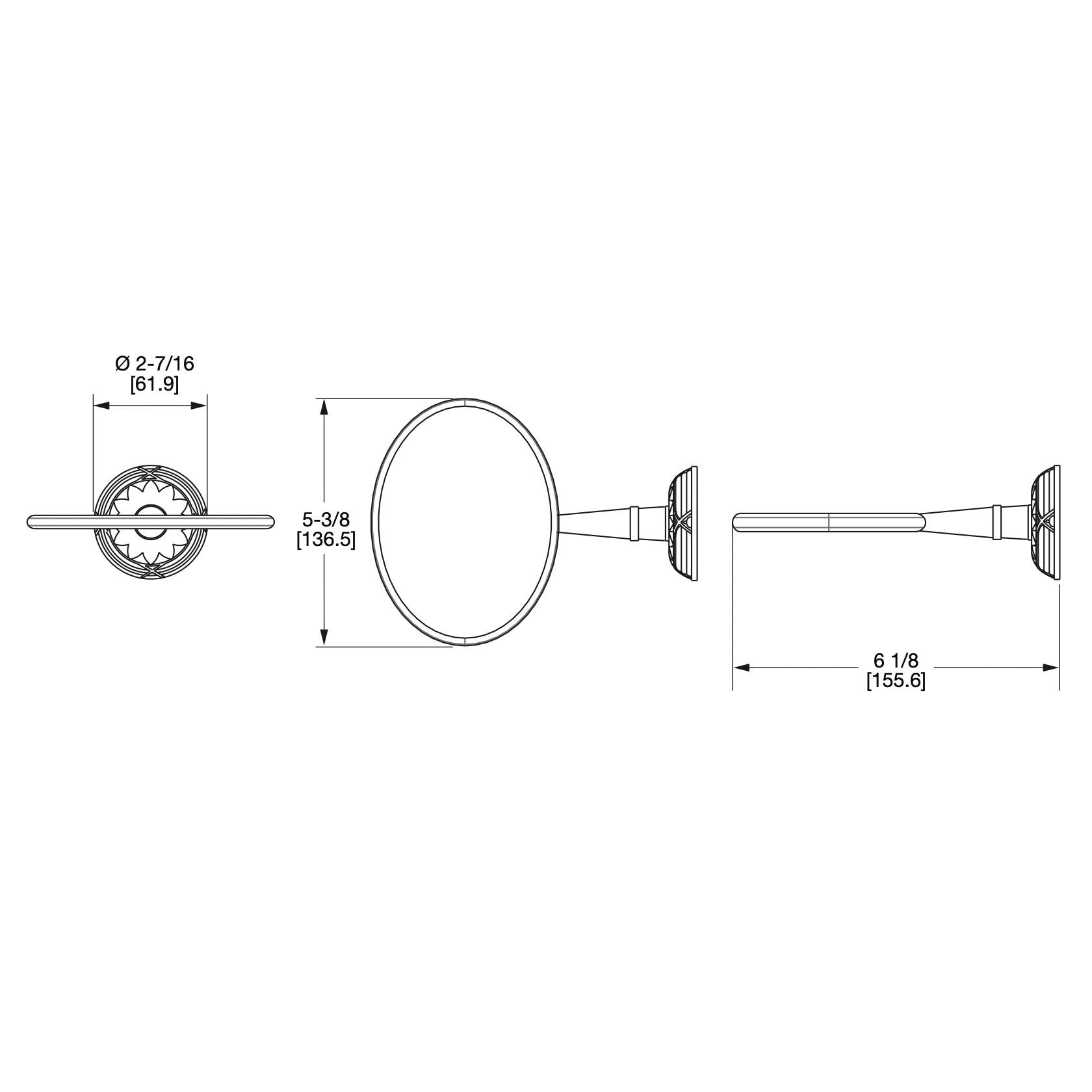  Giá treo đĩa xà bông tắm Ribbon & Reed - 3201 