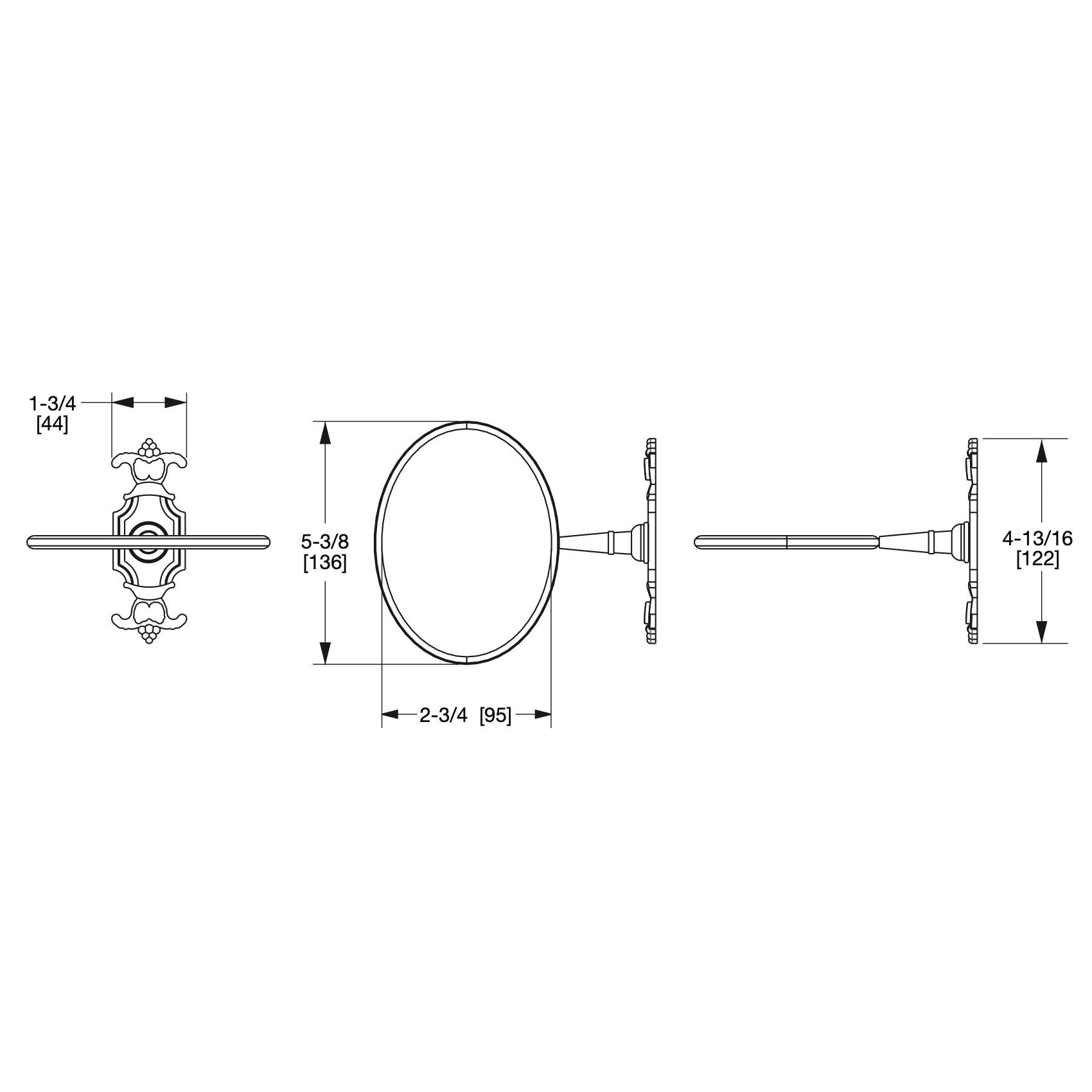  Giá treo đĩa xà bông tắm Louis - 3209 