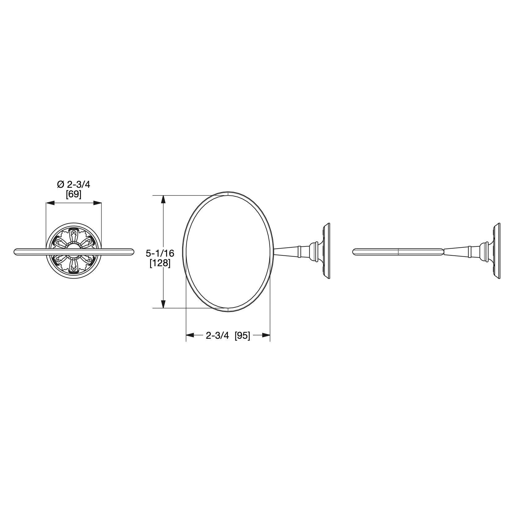 Giá treo đĩa xà bông tắm Filigree - 3211