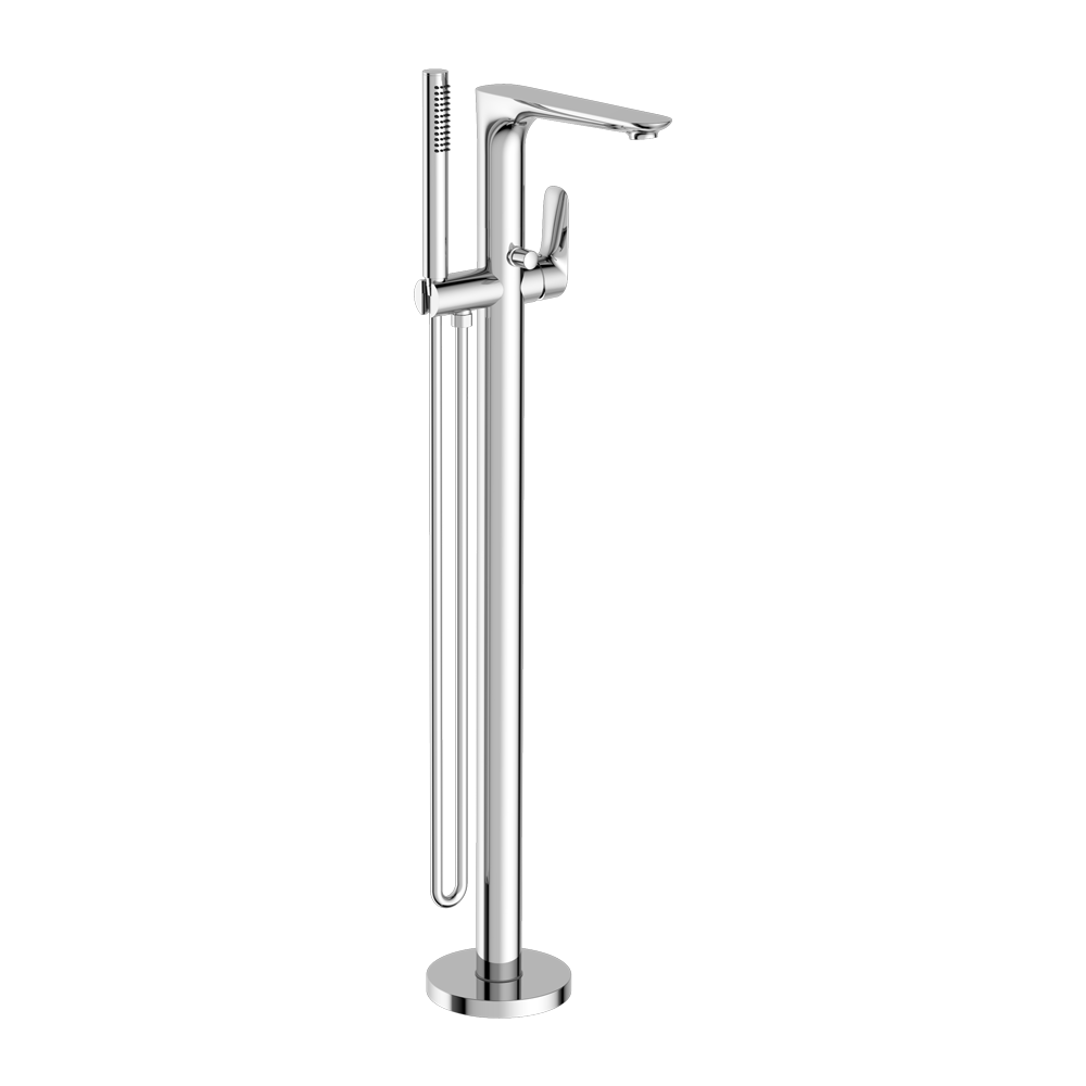 Vòi bồn tắm gắn sàn có sen cầm tay bằng đồng Biane - RN321503a