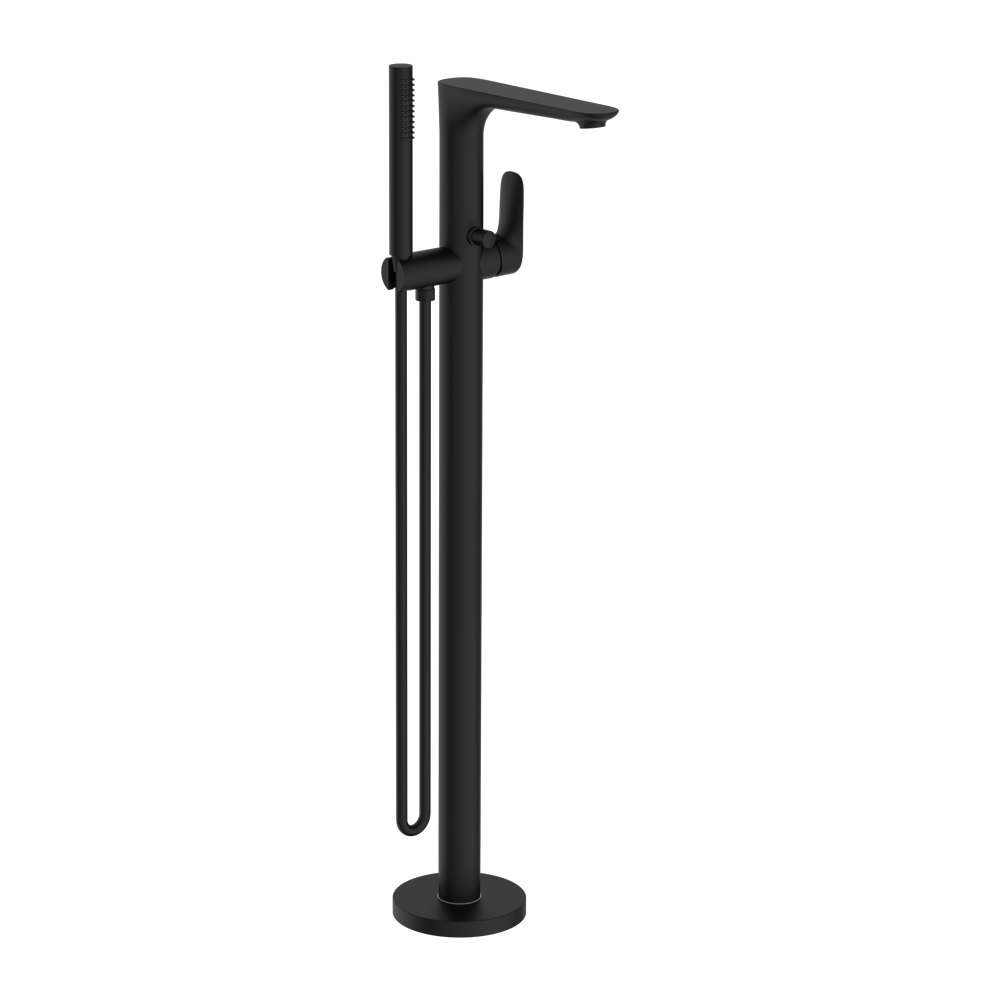 Vòi bồn tắm gắn sàn có sen cầm tay bằng đồng Biane - RN321503a