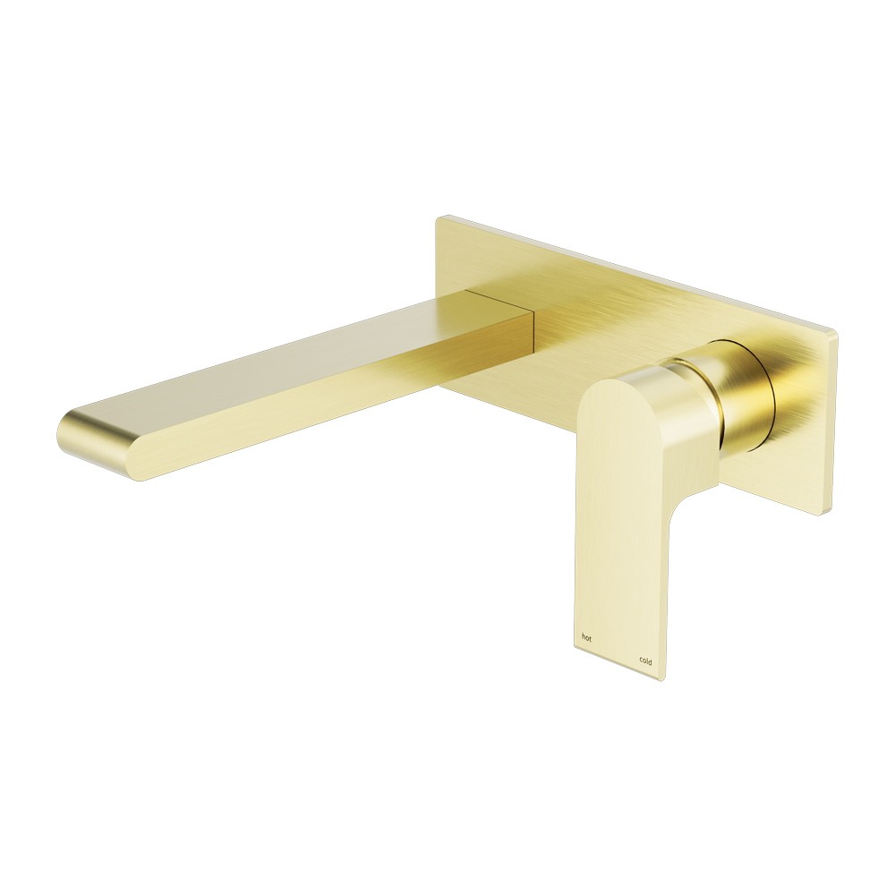 Vòi chậu lavabo gắn tường dài 187mm bằng đồng Biane - RN321510a