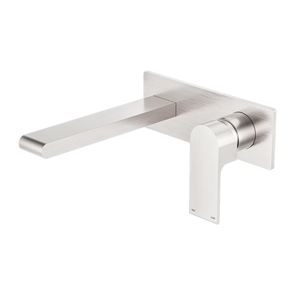 Vòi chậu lavabo gắn tường dài 187mm bằng đồng Biane - RN321510a