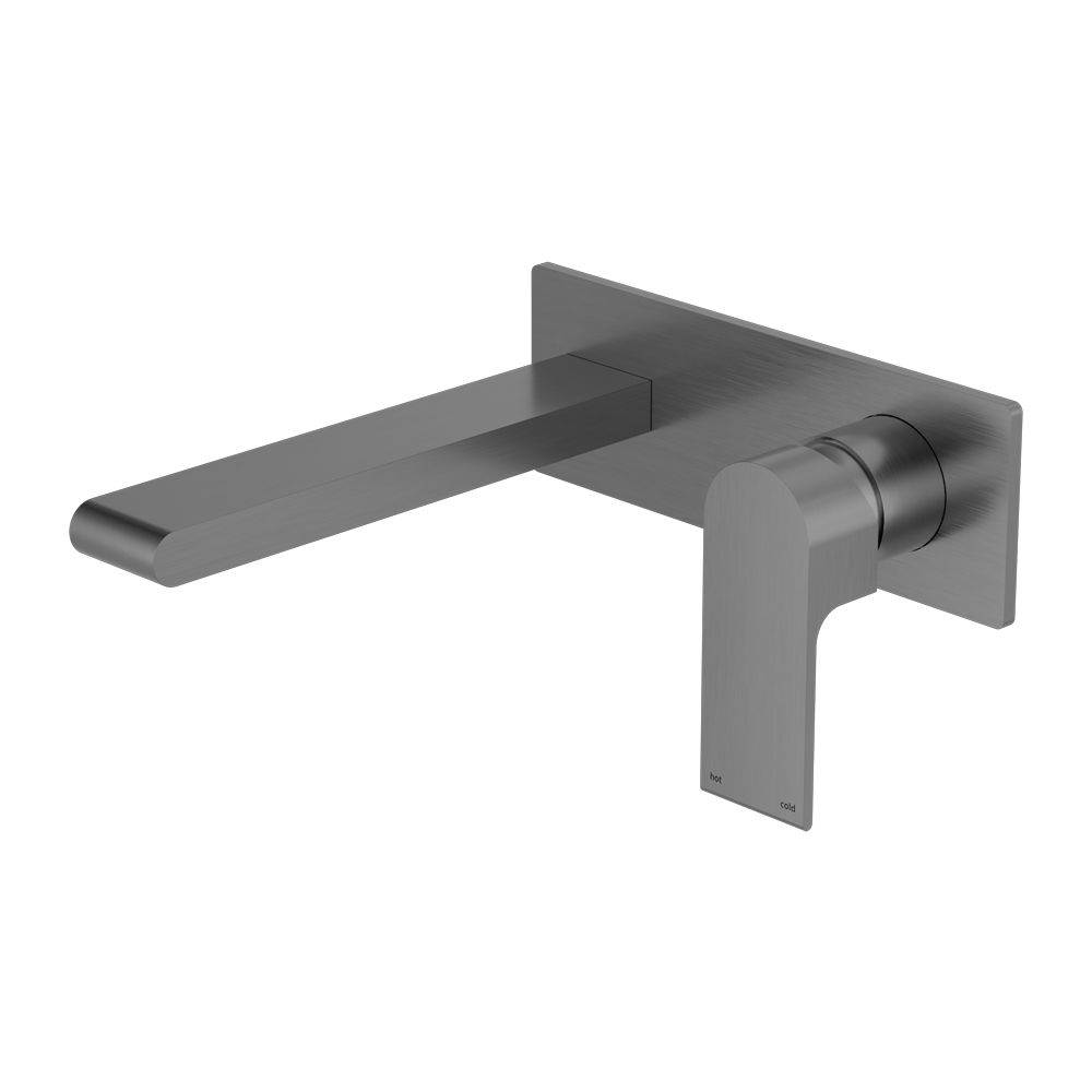 Vòi chậu lavabo gắn tường dài 187mm bằng đồng Biane - RN321510a