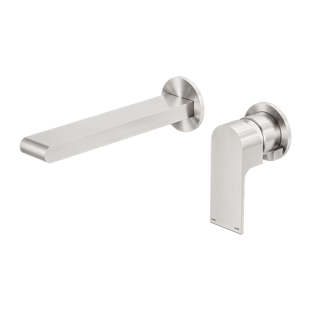 Vòi chậu lavabo gắn tường dài 187mm bằng đồng Biane - RN321510e