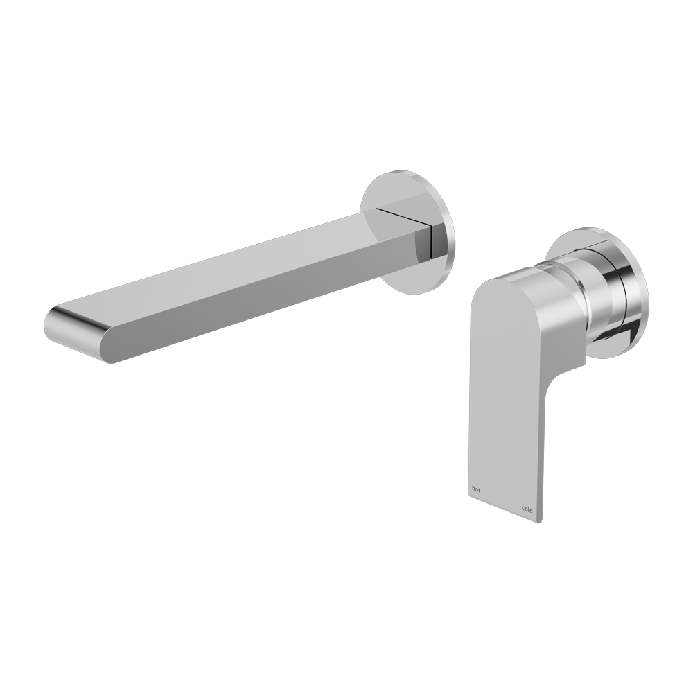 Vòi chậu lavabo gắn tường dài 187mm bằng đồng Biane - RN321510e