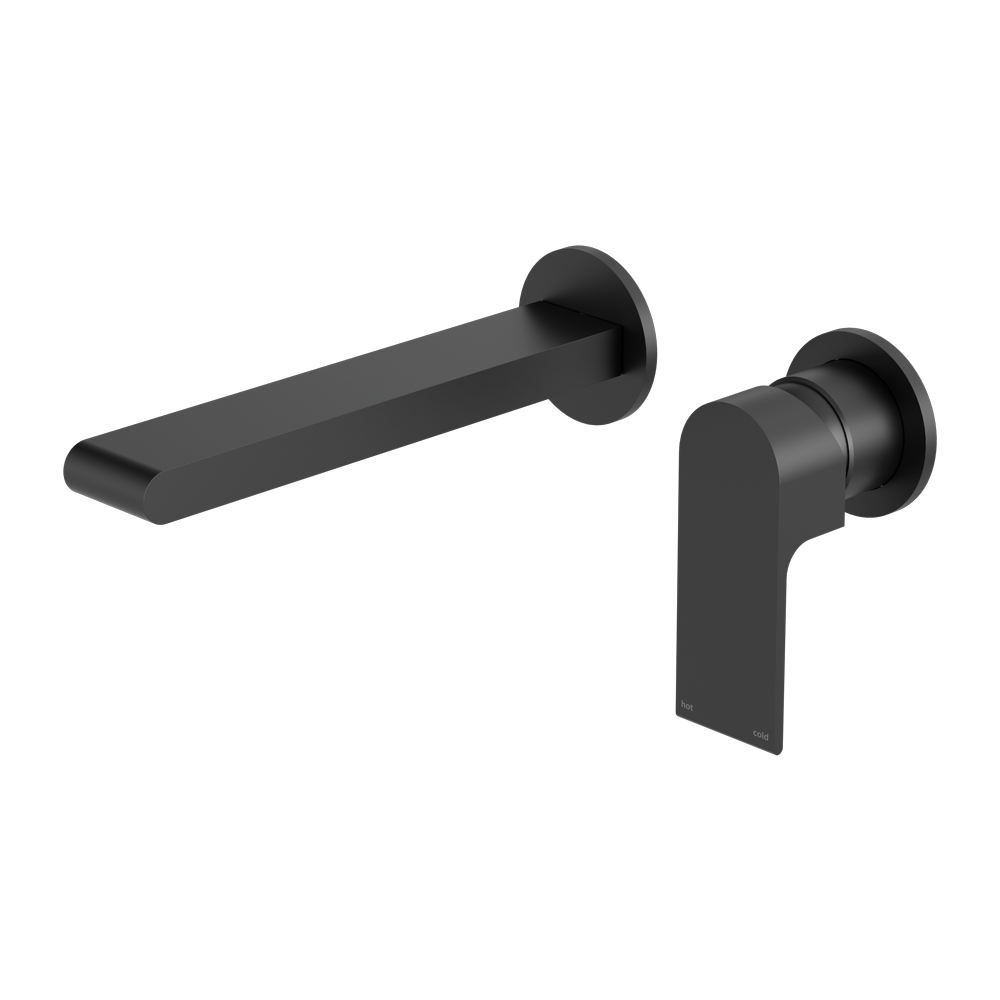 Vòi chậu lavabo gắn tường dài 187mm bằng đồng Biane - RN321510e