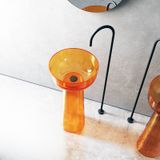  Chậu rửa lavabo chân dài trong suốt - 323TZ-WT 