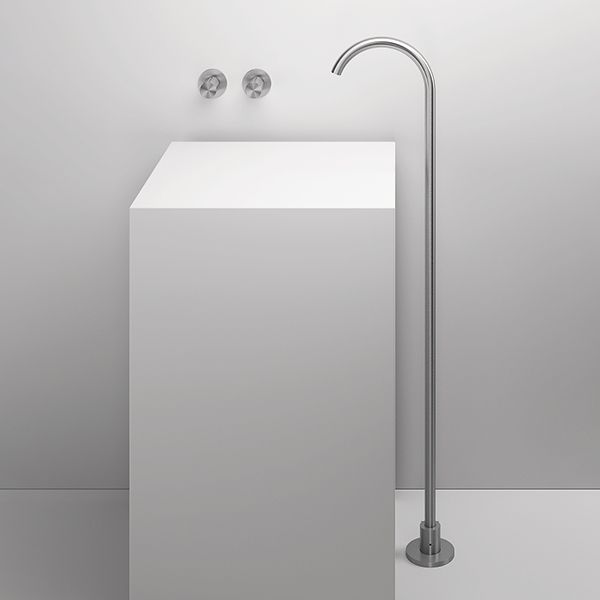  Vòi chậu lavabo chân dài Z316 stainless steel - 3301BLI080 