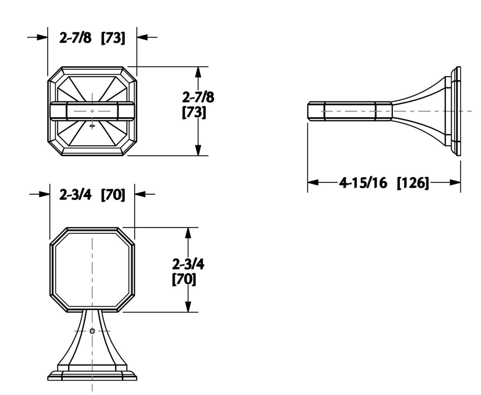  Giá treo ly phòng tắm Harrison bằng đồng - 3378 