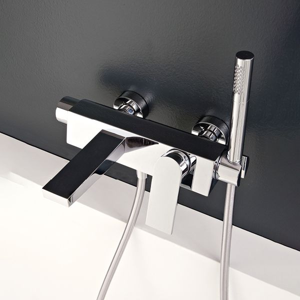 Vòi bồn tắm gắn tường One Hundred bằng đồng - 36001400A00