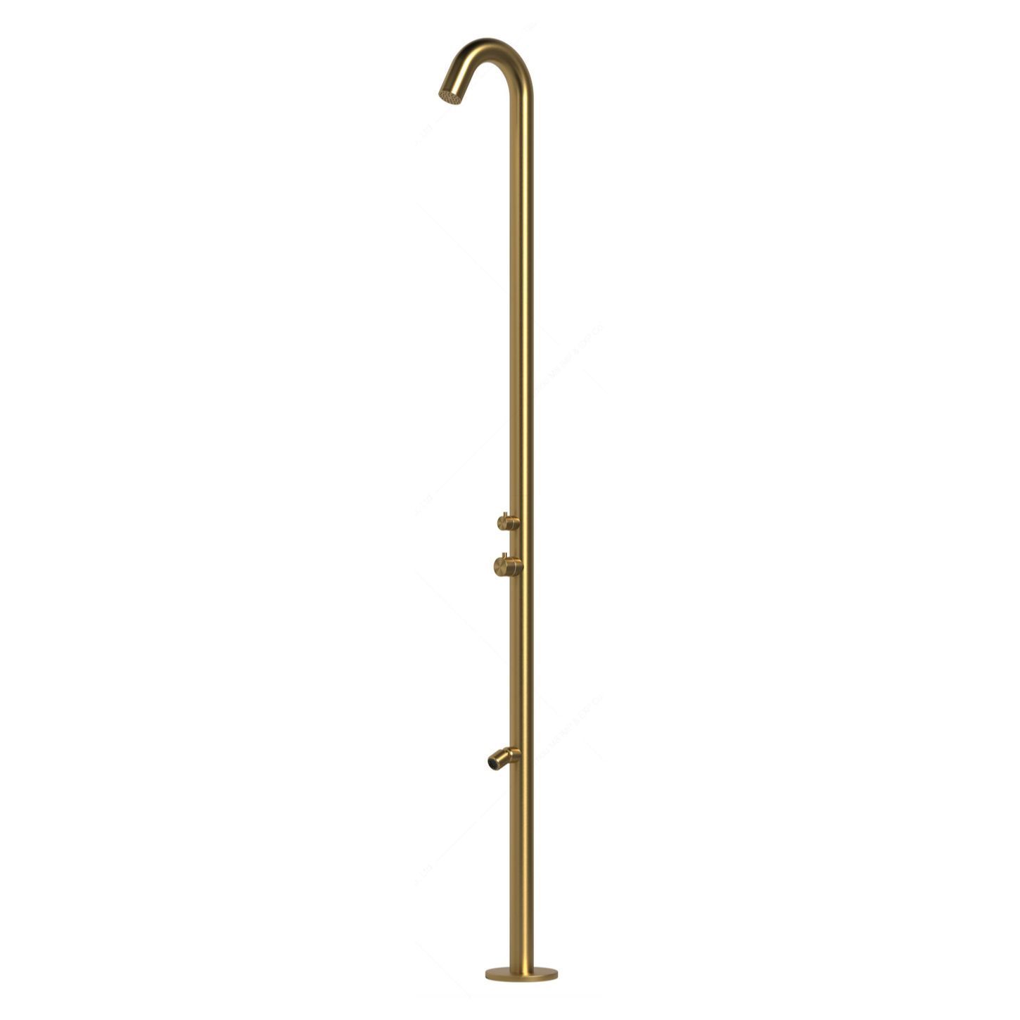 Sen cây ngoài trời có vòi rửa chân bằng stainless steel 316L - A1002RG