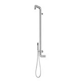  Sen cây gắn tường có vòi sen cầm tay Flow stainless steel - 5006910 