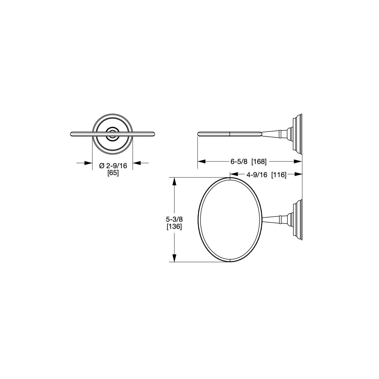  Giá treo đĩa xà bông tắm Rock Crystal - 3206-RKCR 