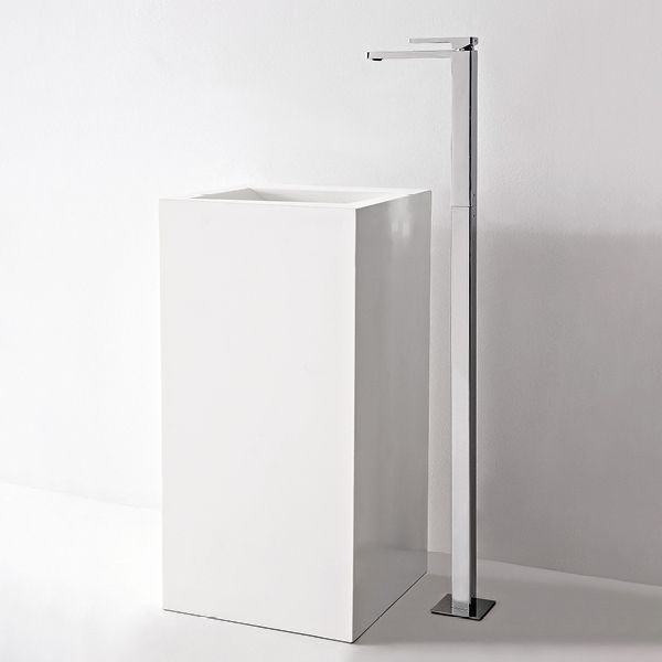  Vòi chậu lavabo chân dài Qquadro bằng đồng - 5700MLT060 