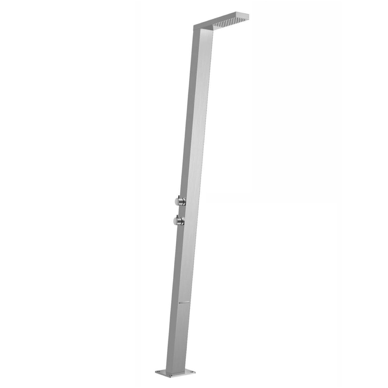 Sen cây ngoài trời có vòi rửa chân bằng stainless steel - 60036