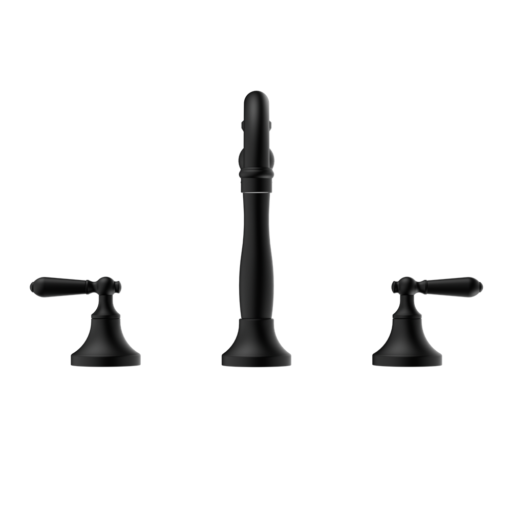 Vòi chậu lavabo 3 lỗ bằng đồng Kory - 692102a02
