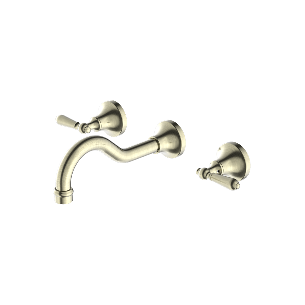 Vòi chậu lavabo gắn tường bằng đồng Kory - 692107a02