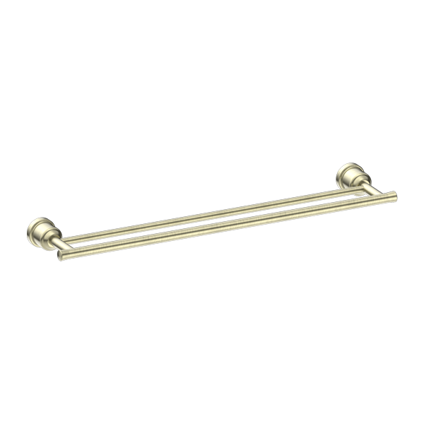 Thanh treo khăn đôi phòng tắm dài 600mm bằng đồng Kory - 6924d