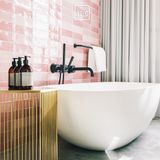  Vòi bồn tắm gắn tường Soho stainless steel 