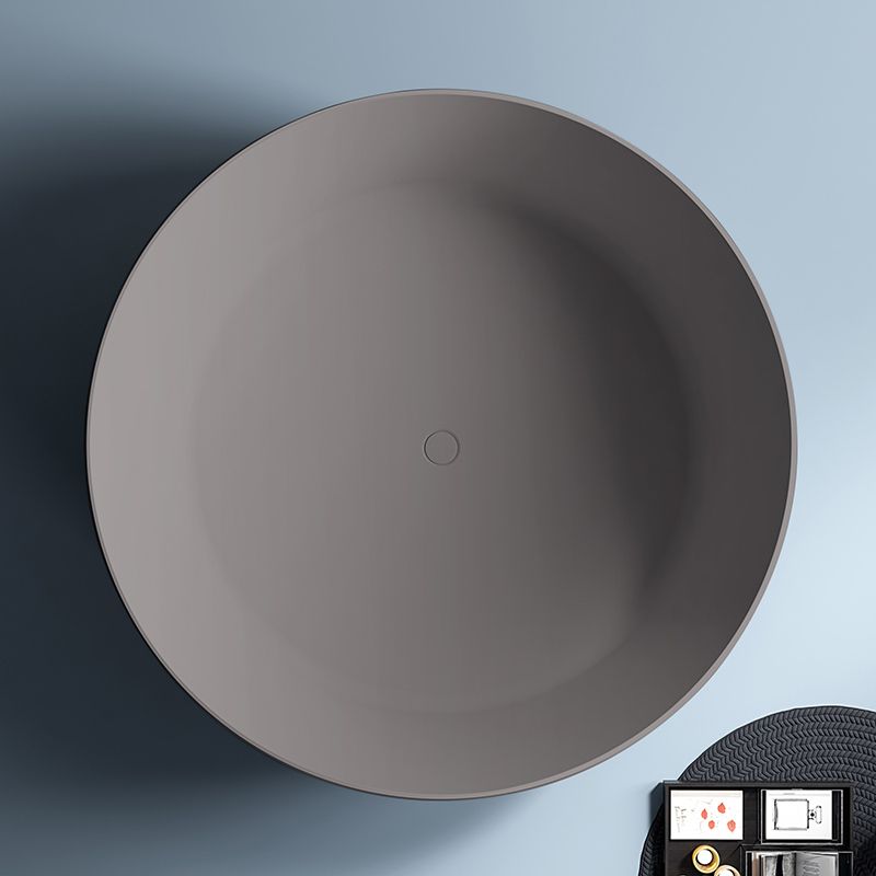 Bồn tắm acrylic tròn Ø1500mm - 7639WT-Grey