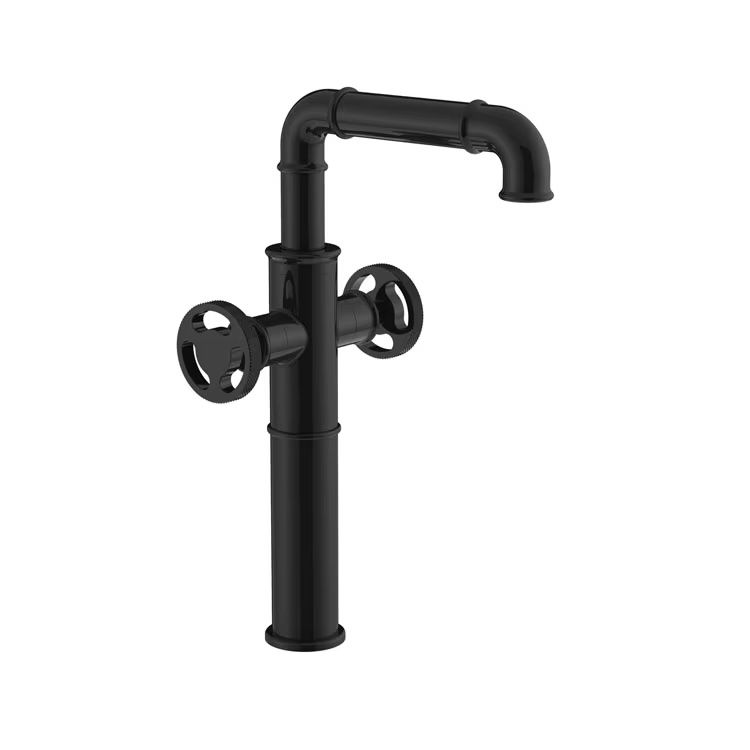 Vòi chậu lavabo ống nước - 80003B-2