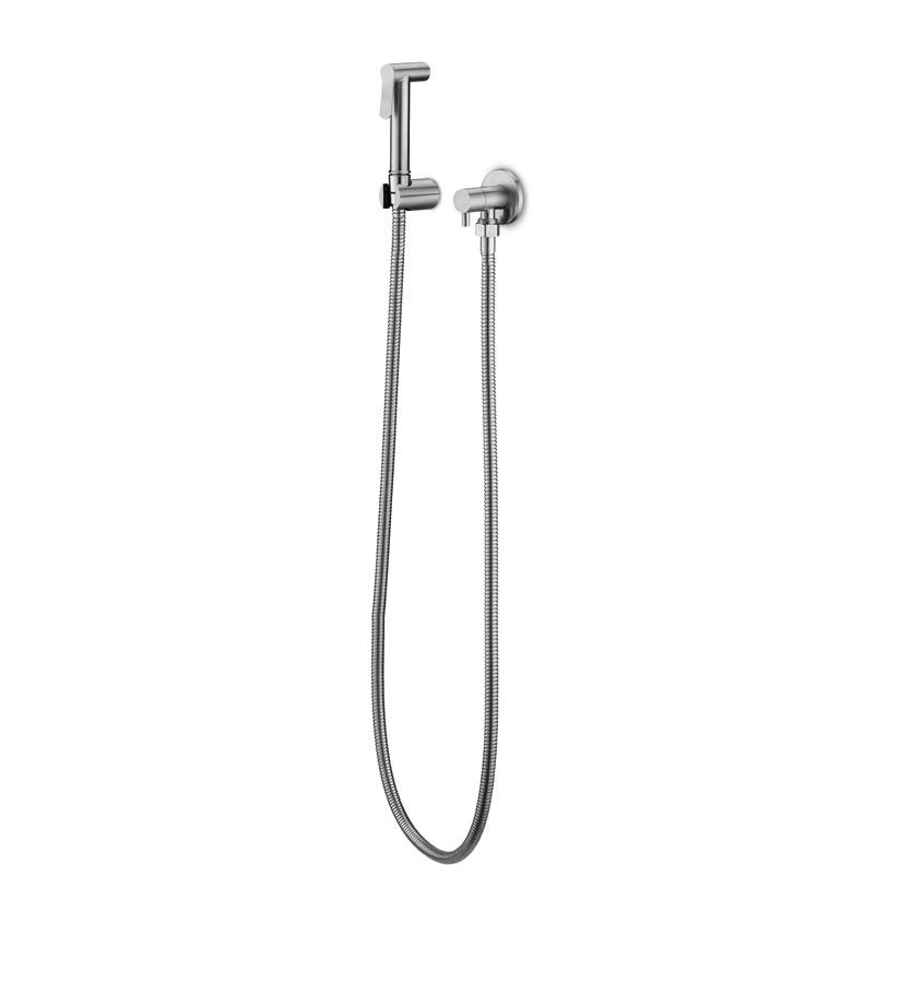 Vòi xịt vệ sinh gắn tường Slimline stainless steel - 8006940