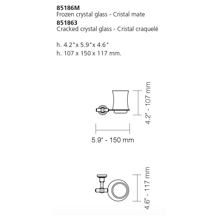  Ly phòng tắm treo tường Scala - 851863 