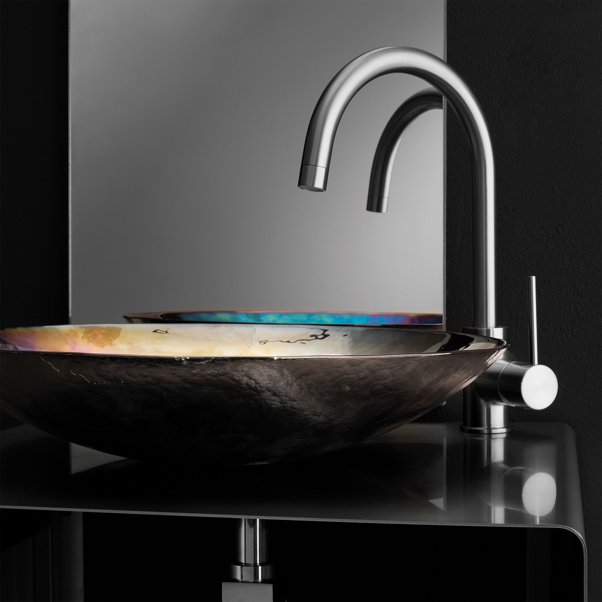 Chậu lavabo vỏ sò đại dương Murano 8683 Boreale
