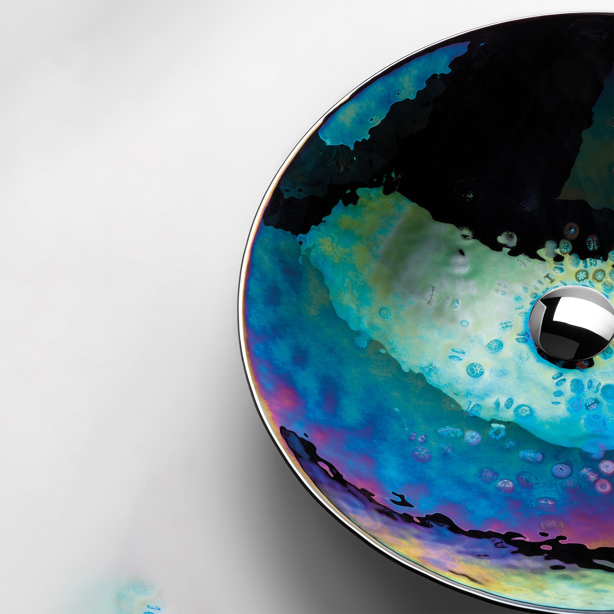 Chậu lavabo vỏ sò đại dương Murano 8683 Boreale