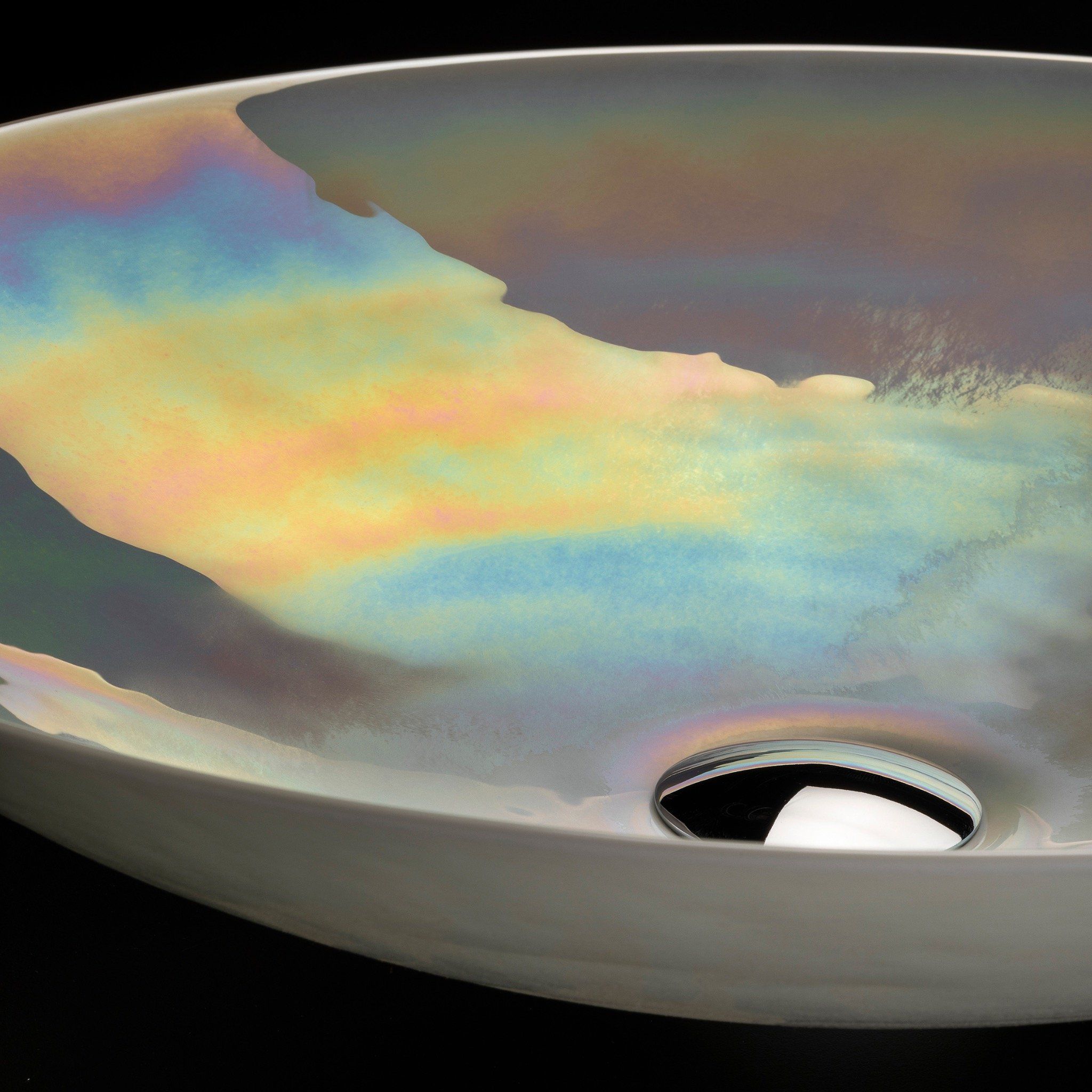 Chậu lavabo vỏ sò đại dương Murano 8683 Decora Avorio