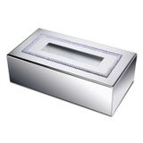  Hộp khăn giấy nạm pha lê Swarovski Shine Light Square - 87551 