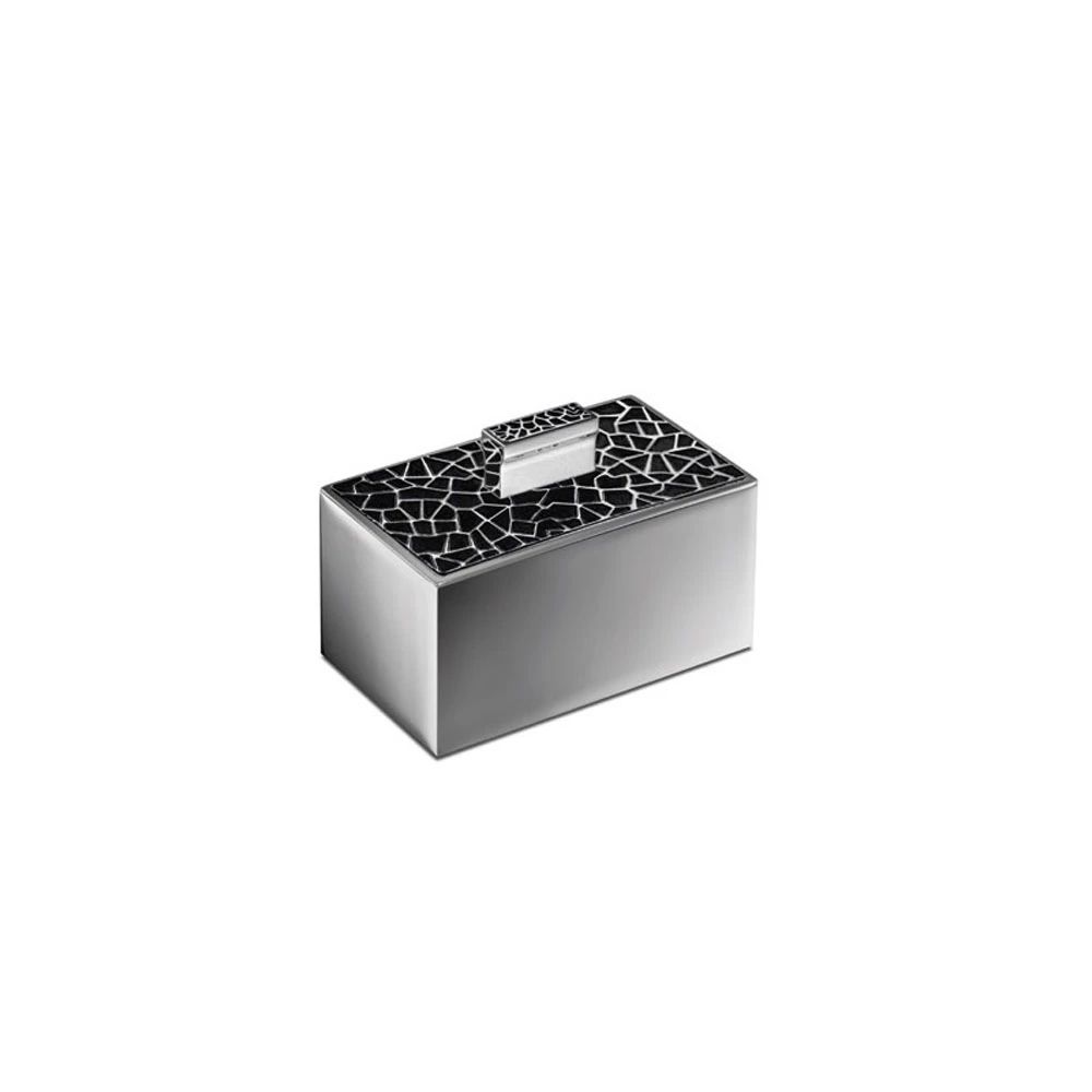  Hũ đựng tăm bông nạm pha lê Swarovski Gaudi Square - 88417 