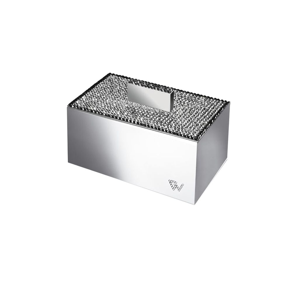  Hũ tăm bông nạm pha lê Swarovski Star Light Square - 88520 