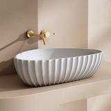  Chậu lavabo đặt bàn bằng solid surface - 8870 