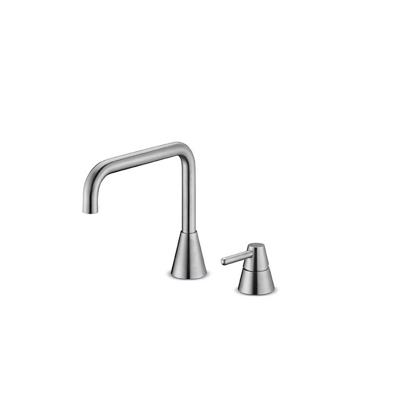  Vòi chậu rửa mặt cao 221mm Cone stainless steel - 9001766 