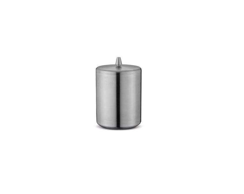  Thùng rác phòng tắm có nắp đậy bằng stainless steel Cone - 9010156 