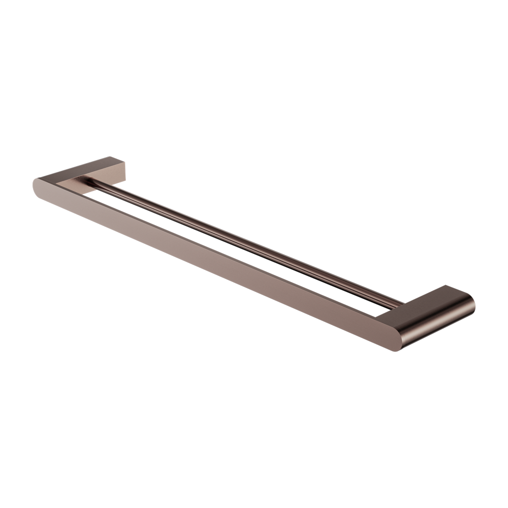 Thanh treo khăn đôi phòng tắm dài 600mm bằng 304 stainless steel Biane - RN9024d