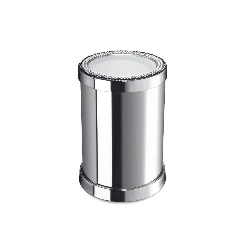 Hũ đựng bàn chải đánh răng để bàn nạm pha lê Swarovski Star Light Round - 91502