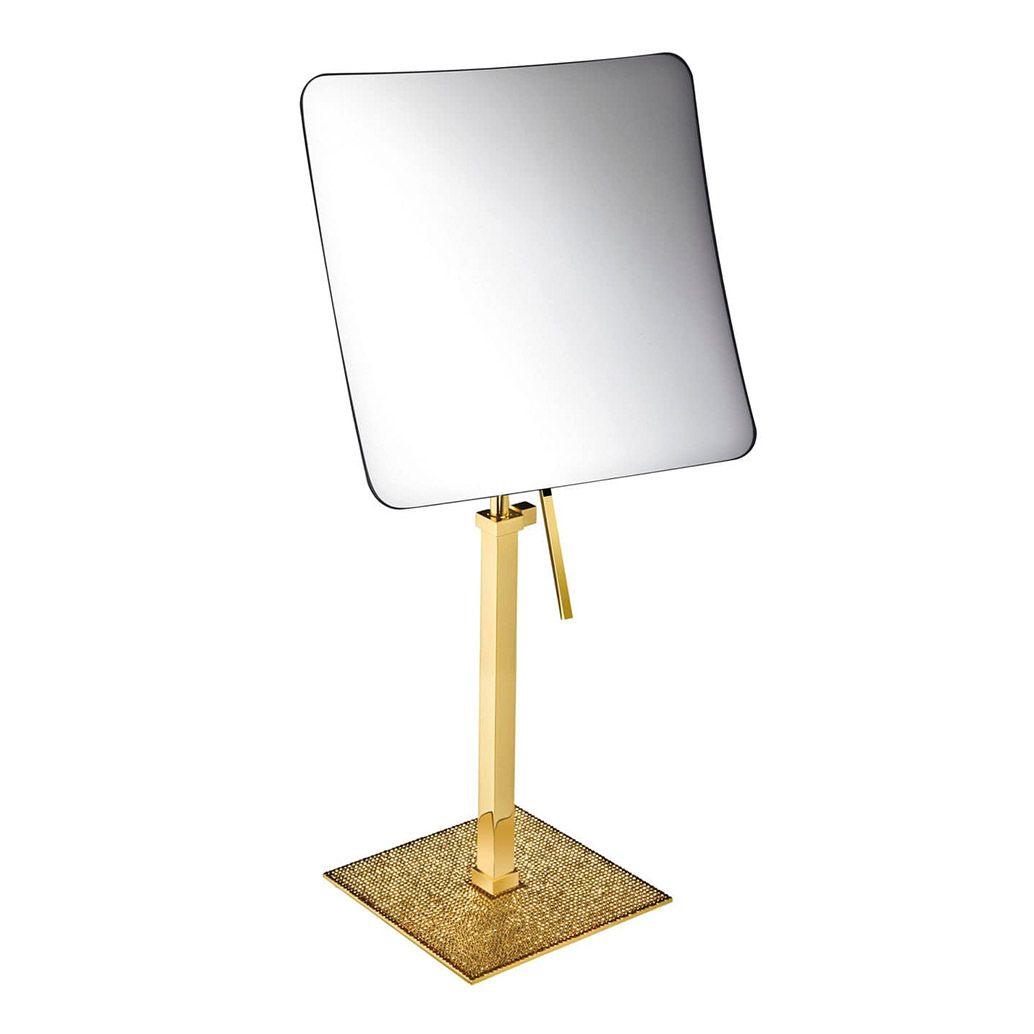 Gương trang điểm để bàn nạm pha lê Swarovski Star Light Square - 99527