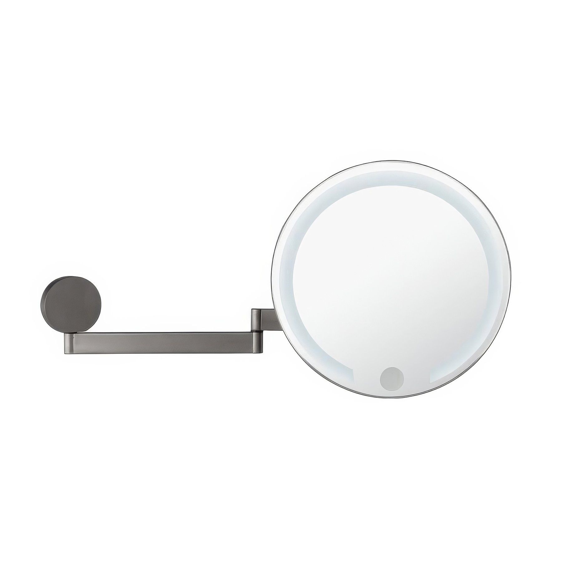 Gương trang điểm treo tường Ø200mm LED lạnh/ấm Windisch - 99632-2