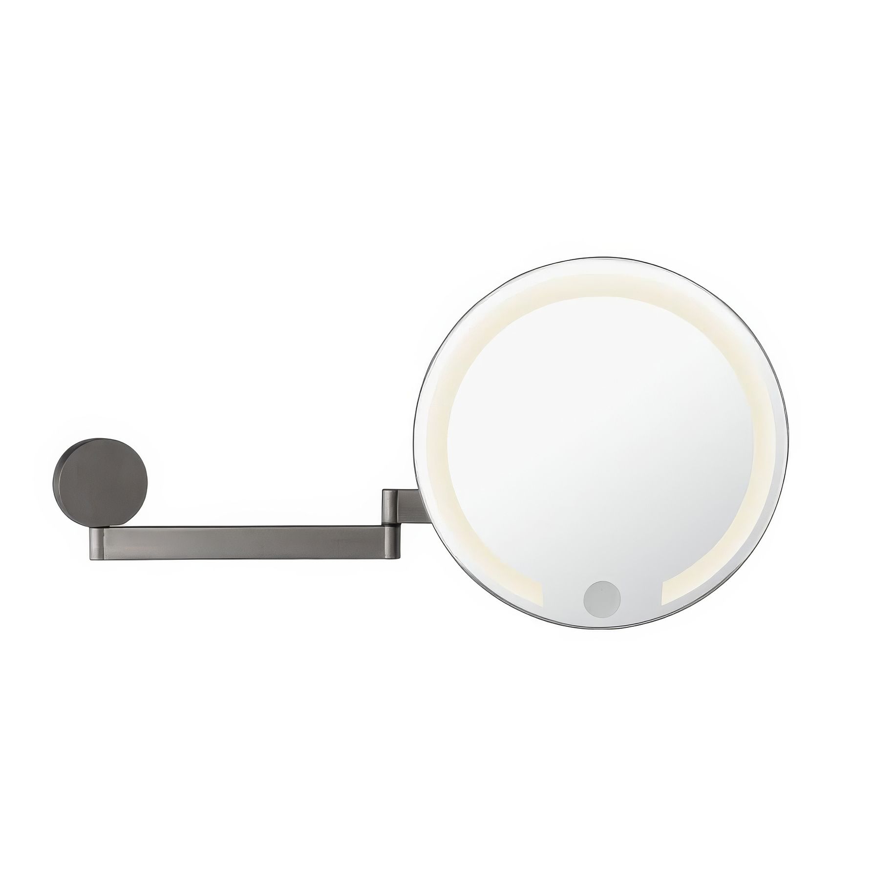 Gương trang điểm treo tường Ø200mm LED lạnh/ấm Windisch - 99632-2