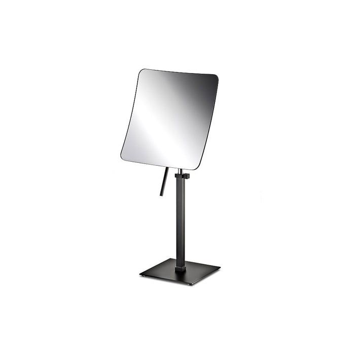 Gương trang điểm để bàn phóng to 3X bằng đồng Serie Black - 99701