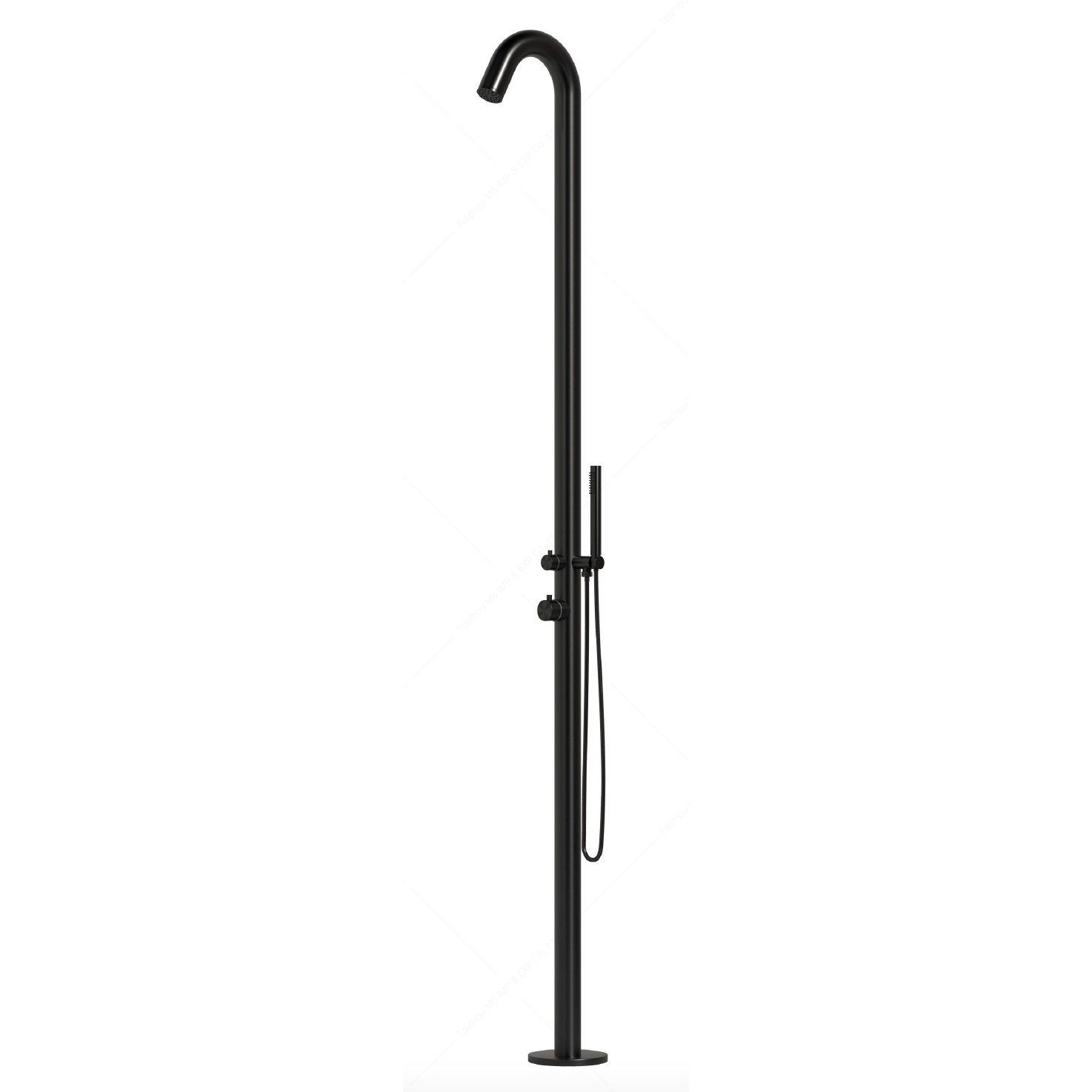 Sen cây ngoài trời có vòi sen cầm tay bằng stainless steel 316L - A1001MB