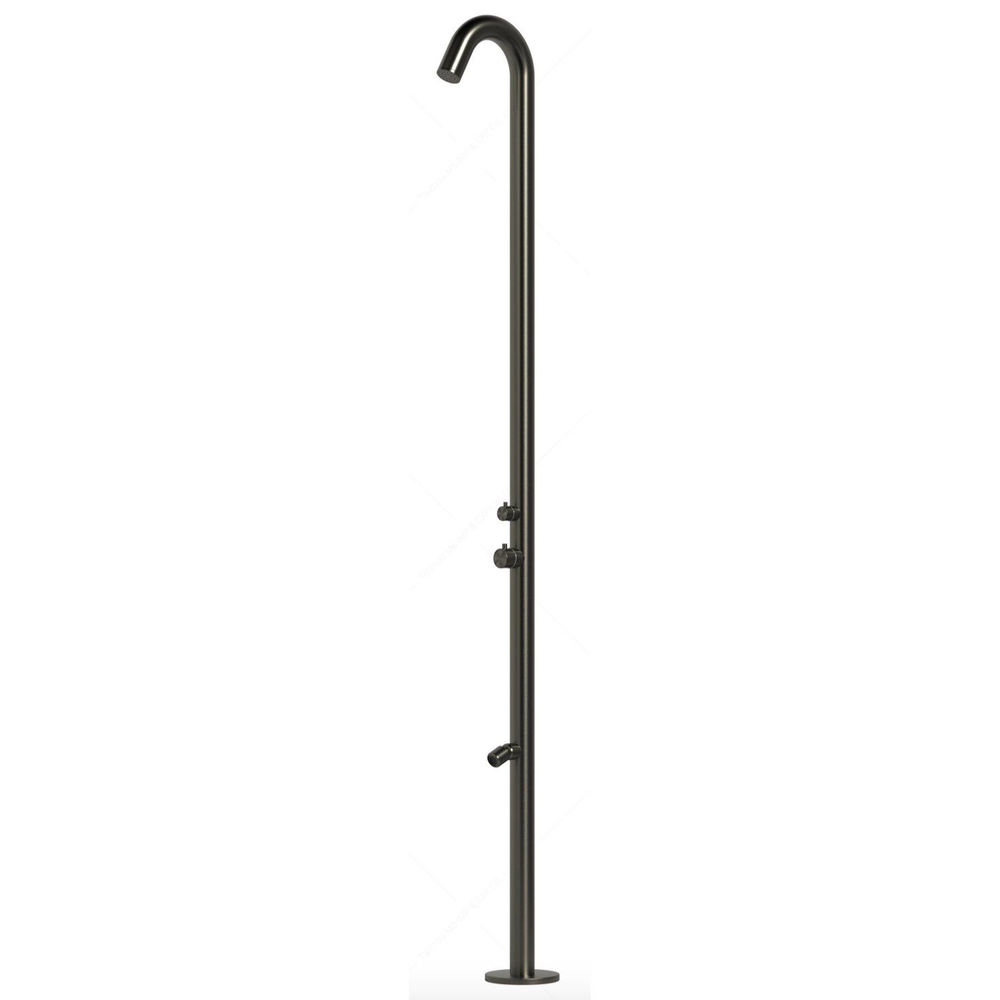Sen cây ngoài trời có vòi rửa chân bằng stainless steel 316L - A1002MS