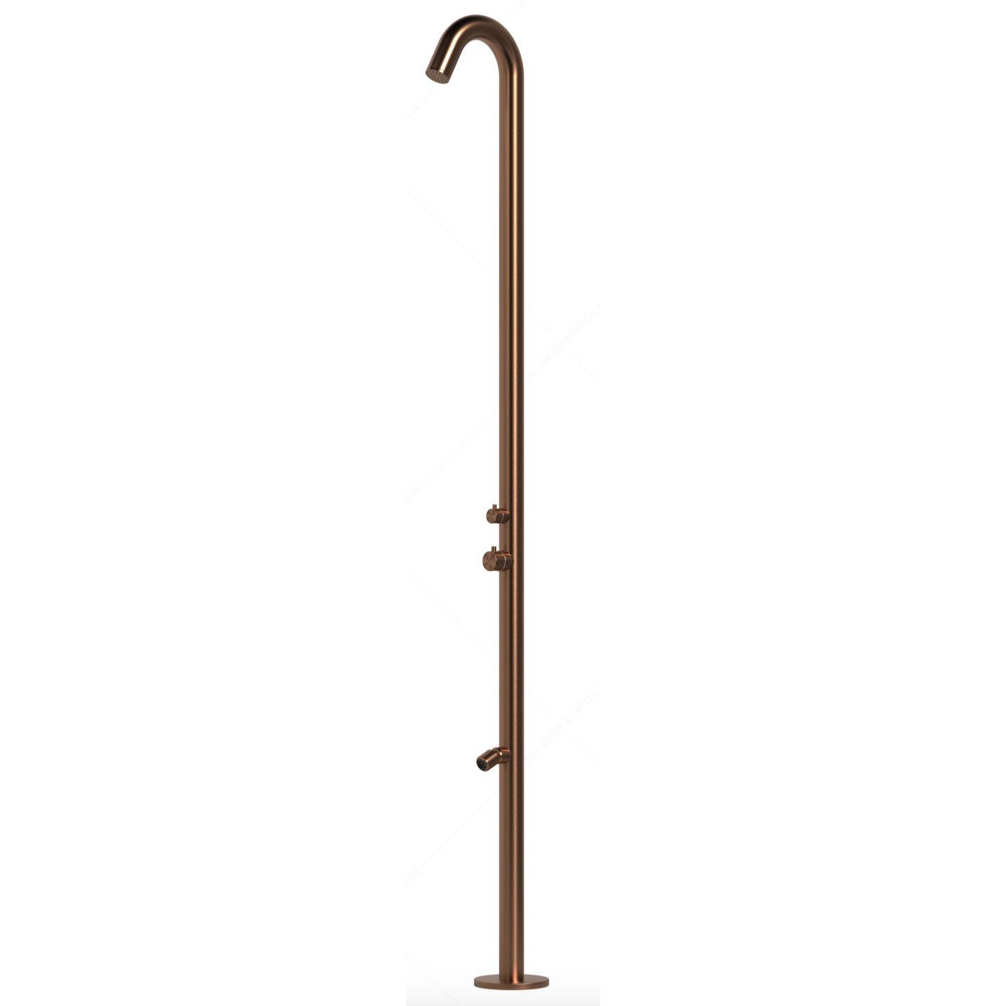 Sen cây ngoài trời có vòi rửa chân bằng stainless steel 316L - A1002MS