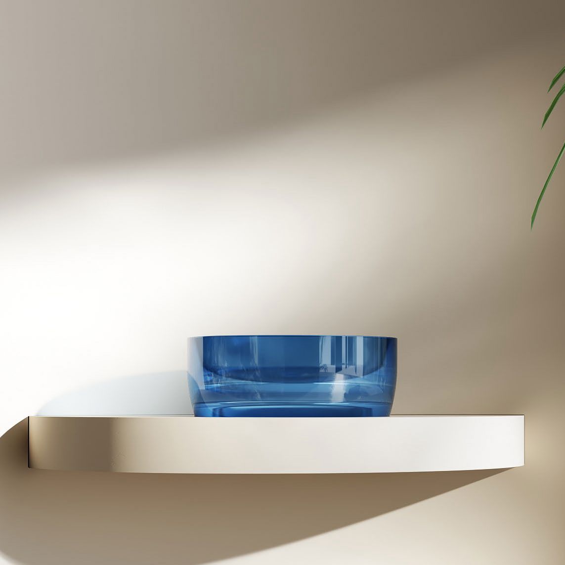 Chậu lavabo đặt bàn trong suốt - A105T
