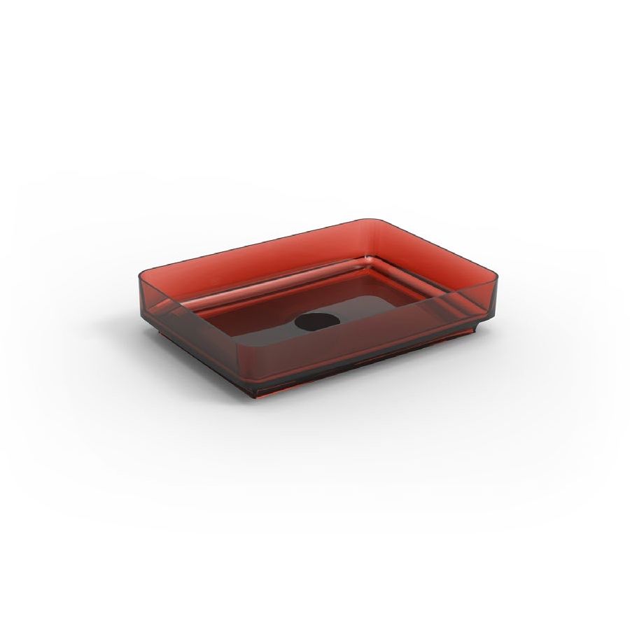 Chậu lavabo đặt bàn trong suốt - A109T